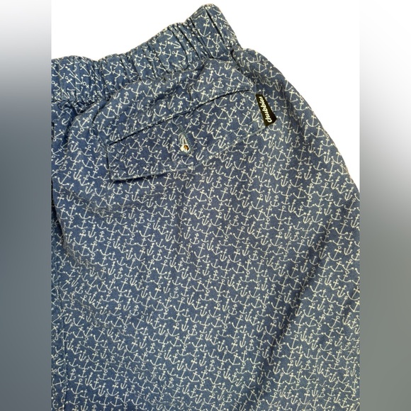 Chubbies Original Stretch Shorts Anchor 5.5 Inseam Elastic Waistband Size L - Picture 7 of 9